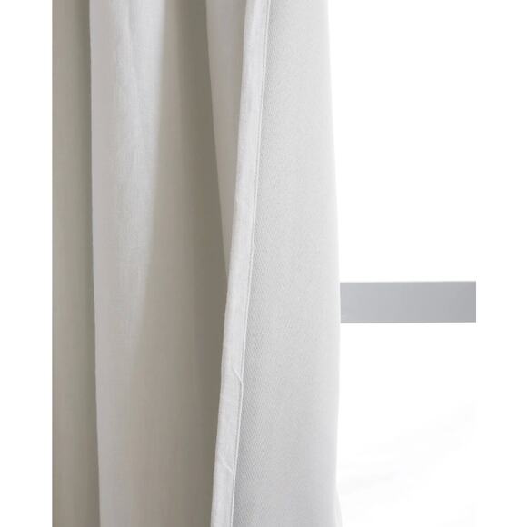 Quince European Linen Blackout Curtain 48 x 96" - Picture 2 of 5